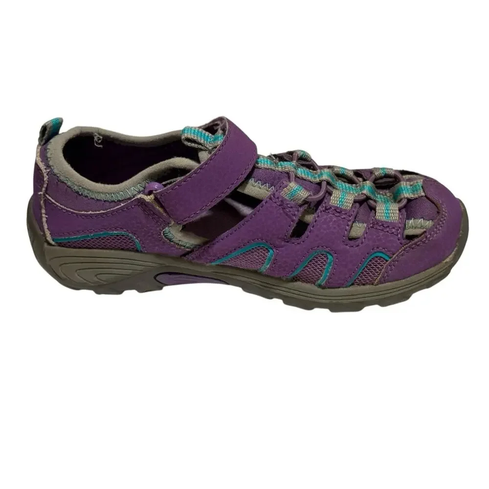 Merrell Girls Shoes 1W Purple ML-Girls H2O Hiker Sandal Sport Hydro Waterproof